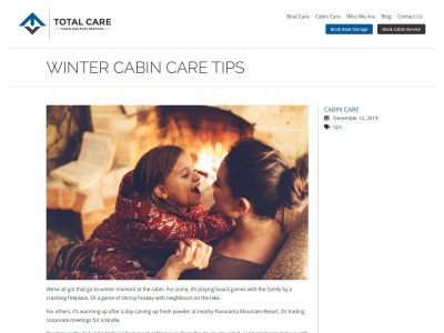 Total Care Ltd website blog article